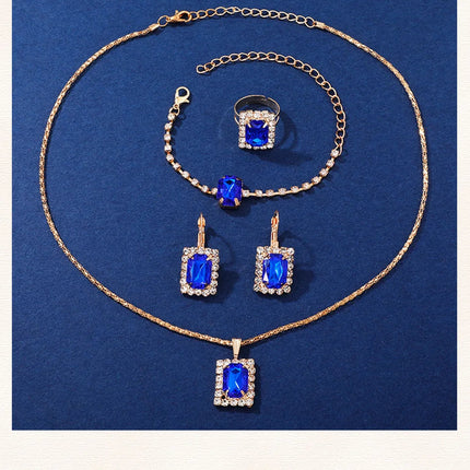 Orologi da donna quadrati di moda di lusso Orologio da polso al quarzo da donna di marca Classico semplice Femme Cinturino in pelle blu Relogio Feminino platinumshop
