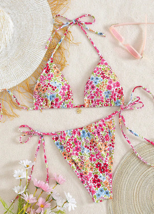 Costume da bagno donna micro bikini sexy 2026 Trend bikini perizoma in due pezzi Set costumi da bagno donna con lacci da spiaggia per costume da bagno donna PlatiNum