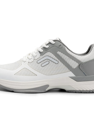 FitVille Scarpe da pickleball larghe da uomo Scarpe da tennis Scarpe da tennis da cancha intera con supporto per l'arco plantare Scarpe sportive leggere antiscivolo