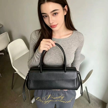 Borsa in pelle morbida, borsa a tracolla da donna, borsa di alta qualità, borsa da lavoro.