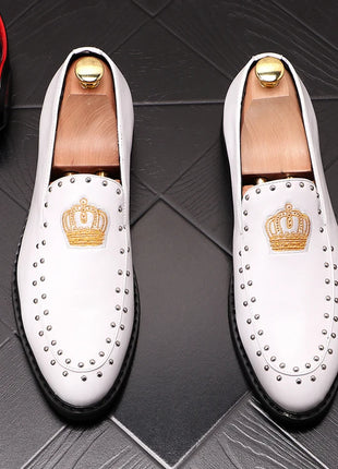 Nuovo arrivo scarpe da uomo Designer di lusso in pelle Casual Driving Oxfords Flats Shoes mocassini da uomo mocassini scarpe italiane per uomo
