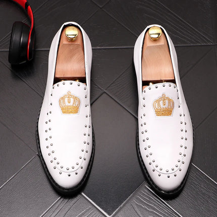 Nuovo arrivo scarpe da uomo Designer di lusso in pelle Casual Driving Oxfords Flats Shoes mocassini da uomo mocassini scarpe italiane per uomo