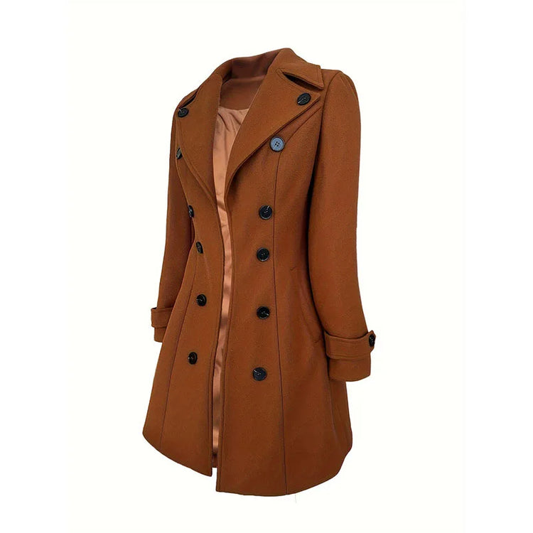 Autumn Winter New Woolen Coat Suit Collar Temperament Loose Thick Coat Fashion Commuting Versatile Women's Clothing