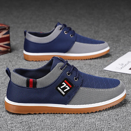 2025 Nuove scarpe da uomo alla moda alla moda Scarpe sportive casual Comode e versatili lavorate a maglia