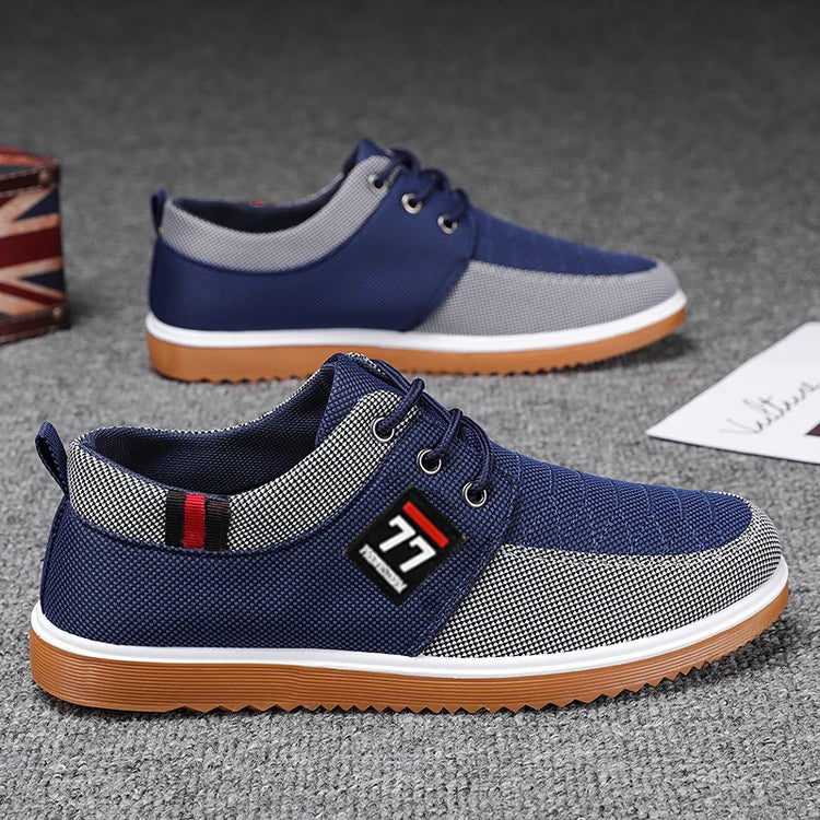 2025 Nuove scarpe da uomo alla moda alla moda Scarpe sportive casual Comode e versatili lavorate a maglia