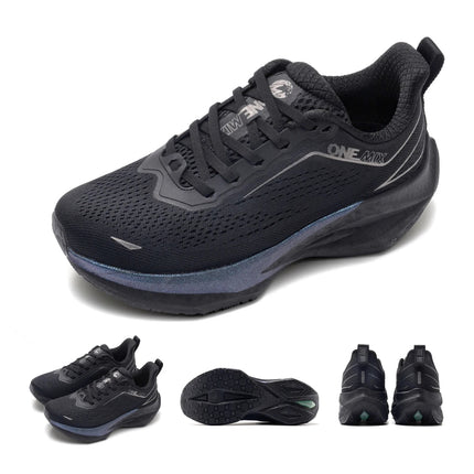 ONEMIX Scarpe da corsa da jogging per uomo Scarpe da ginnastica da esterno super leggere Scarpe da passeggio antiscivolo con ascensore Donna PlatiNum
