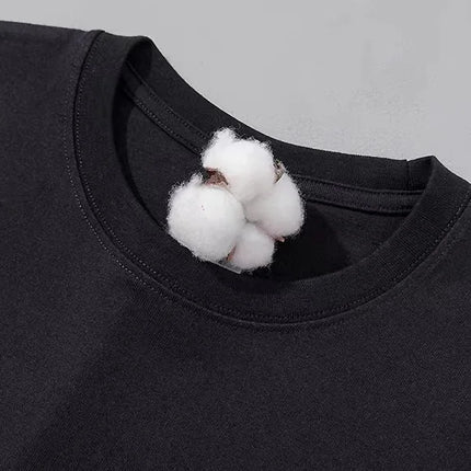 Men's T-Shirt Long Sleeve Solid Color Cotton Men's Clothing Full Sleeve for Spring and Autumn Undershirts