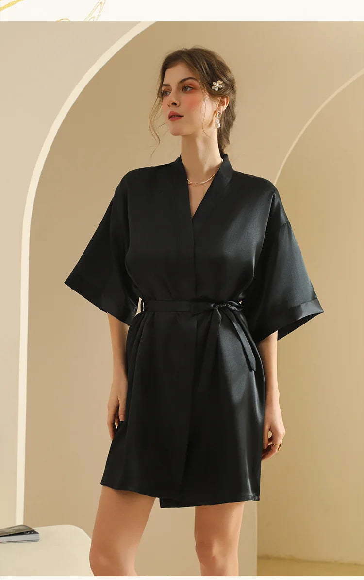 Testo personalizzato Logo accappatoio da sposa abito da sposa sposa damigella d'onore abiti da sposa donna addio al nubilato addio al nubilato