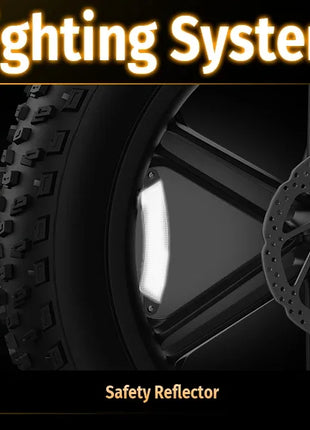 Nuova Bici Elettrica POWBEN V20 2026 UE, Motore 2000W, Velocità Massima 50km/h, Batteria 52V 15Ah, Pneumatici 20×4.0, Cambio a 7 Velocità SL-TX30-7R, E-Bike per Adulti