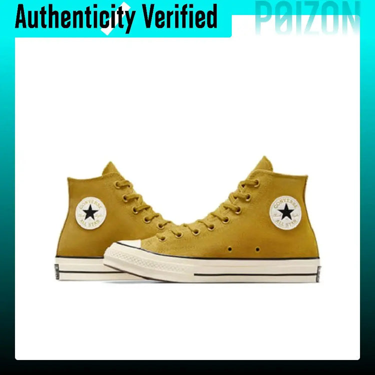 Converse Chuck 70 Canvas Shoes Unisex High Top Yellow A05598C