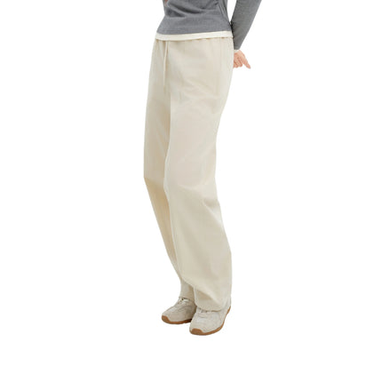 Metersbonwe Women's Cargo Jogger Pants Loose Fit Drawstring Elastic Waist Streetwear Casual Trousers Trendy Tapered Sweatpants