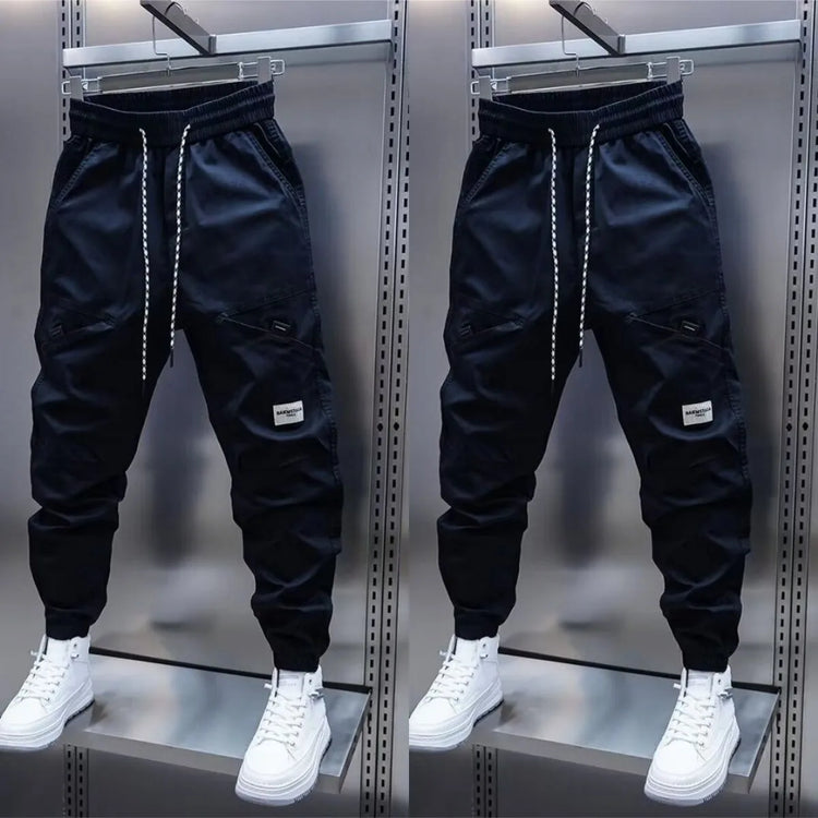 2025 New Men Joggers Autumn Sweatpants Spring Drawstring Casual Pants Workout Running Cotton Sports Trousers Men Clothing