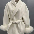 Short Solid White