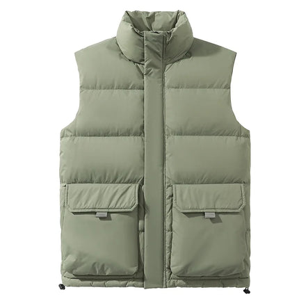 90 New Standard Down Jacket - Men's and Women's Matching Down Vest, Warm Coat, Sleeveless Down Jacket Workwear Coat