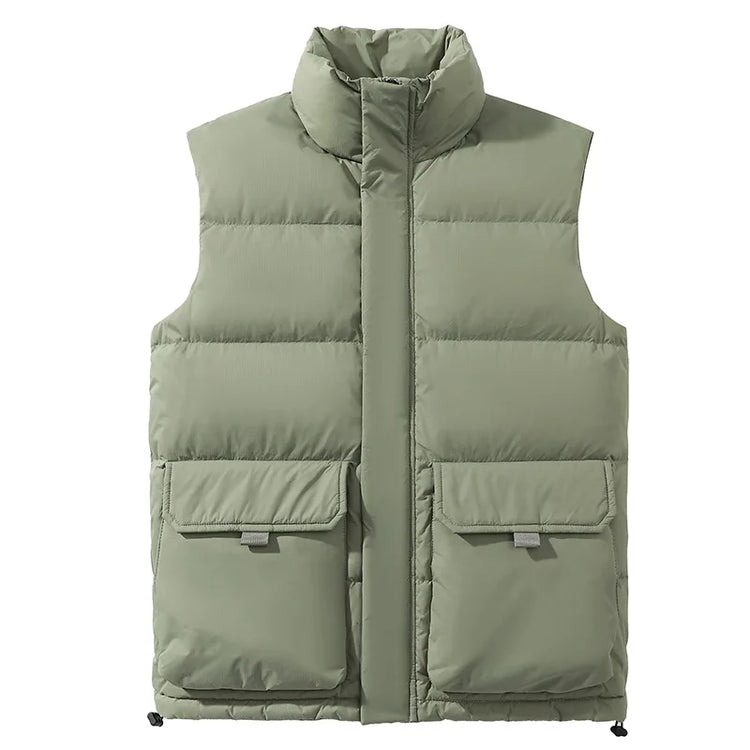 90 New Standard Down Jacket - Men's and Women's Matching Down Vest, Warm Coat, Sleeveless Down Jacket Workwear Coat