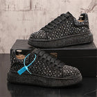 Luxury Royal Style Mens Wedding Dress Shoes Spring Handmade Embroidery Pattern Exotic Designer Loafers Fashion Casual sneaker