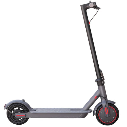 Monopattino Elettrico Pieghevole IT Warehouse NUOVO con Motore Potente da 350W, Velocità Massima 30KM/h, Autonomia 30KM, Batteria 36V 10.5Ah, Pneumatici Antiscivolo Antiesplosione da 8.5 Pollici, Controllo Smart tramite APP,