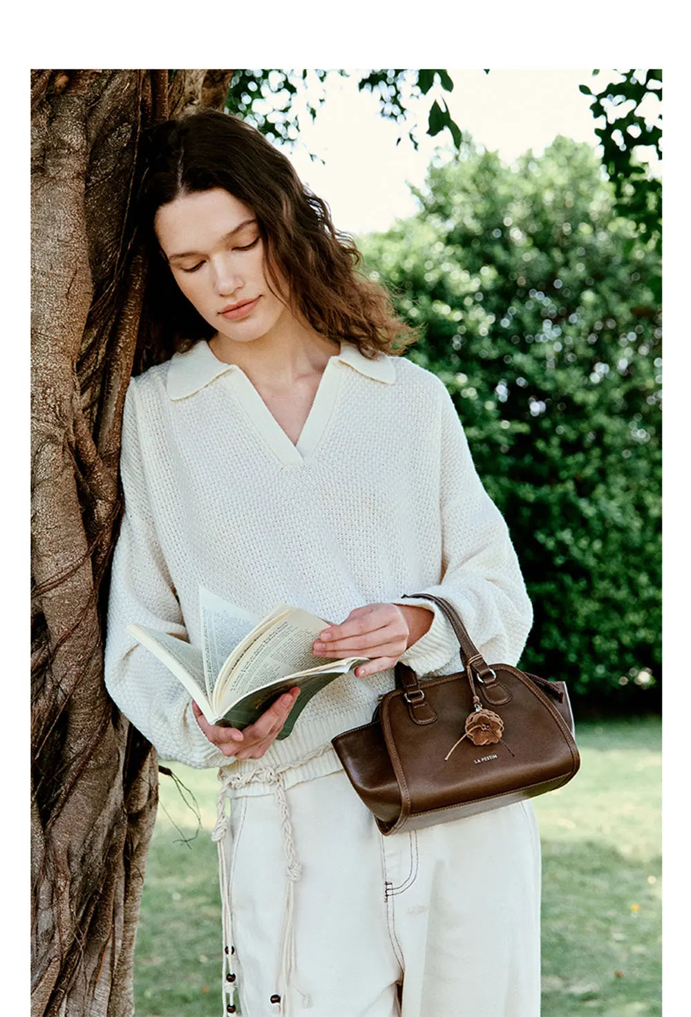 LA FESTIN Original Brand Women's Bag Shoulder Bag Leather Handbag 2025 New Dumpling Bag Fashion Crossbody Bag Lady Wallet