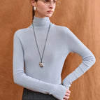 HIgh Neck-Blue / S