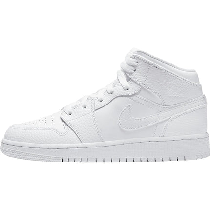 Scarpe sportive originali Nike AIR JORDAN 1 (GS) da donna e da bambino 554725-130 platinumshop