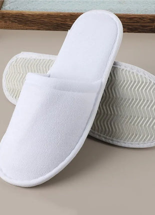 Pantofole usa e getta da donna e da uomo Pantofole da viaggio per hotel antiscivolo Pantofole per ospiti per interni per la casa Scarpe unisex con punta chiusa Salone in famiglia