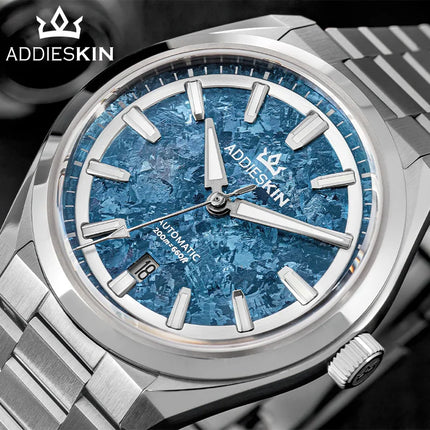 AddiesKin K006 Luxury Men Mechanical Watch Miyota9015 Crystallized Titanium Automatic Sapphire Crystal Waterproof Luminous Gift