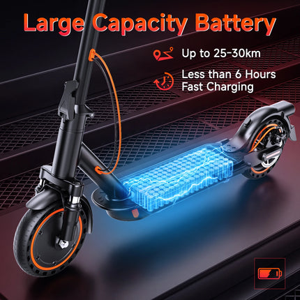 Monopattino elettrico per adulti TODIMART, monopattino elettrico urbano, motore 350W, batteria 36V, monopattino pieghevole, velocità 24 km/h, autonomia 20-30 km, monopattino elettrico urbano, 3 velocità regolabili