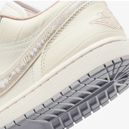 Scarpe sportive durevoli Nike Air Jordan 1 Low originali da donna IH7323-100 platinumshop