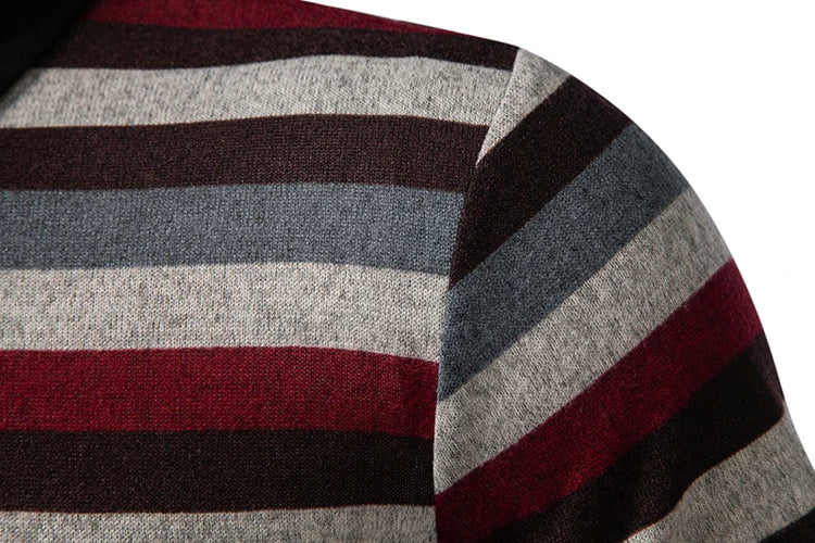 Polo da uomo estive a maniche corte, magliette con colletto a risvolto a righe, T-shirt T19