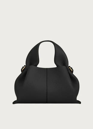 Borsa tote classica in tinta unita da donna, comoda ed elegante, stile vintage