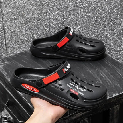Ciabatte Unisex in EVA Traspiranti Antiscivolo con Suola Spessa, Scarpe Forate ad Asciugatura Rapida, Ciabatte Casual per Uomo e Donna, Ideali per Spiaggia, Giardino e Attività all'Aperto