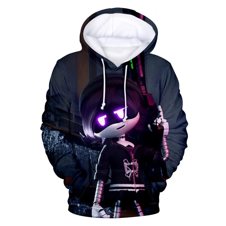Murder Drones Anime 3D Print Hoodies Men Women Casual Fashion Oversized Sweatshirts Hoodie Harajuku Pullovers Tracksuit Clothing