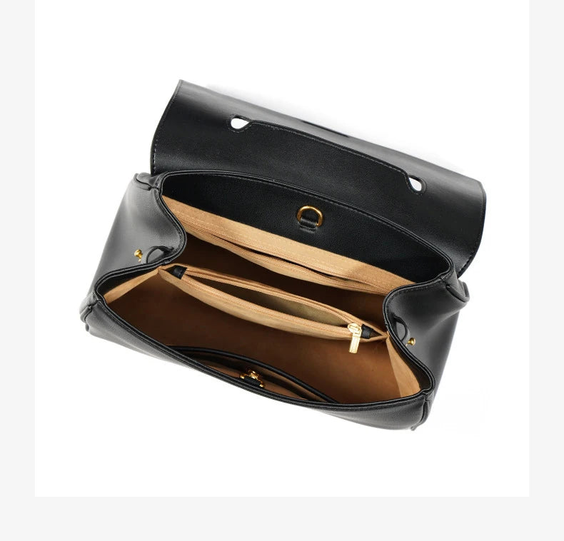 2025 New Soft Leather Tote Bag Women's Spacious Shoulder Crossbody Purse Multiway Underarm Chic Stylish Casual Top Handle Bag