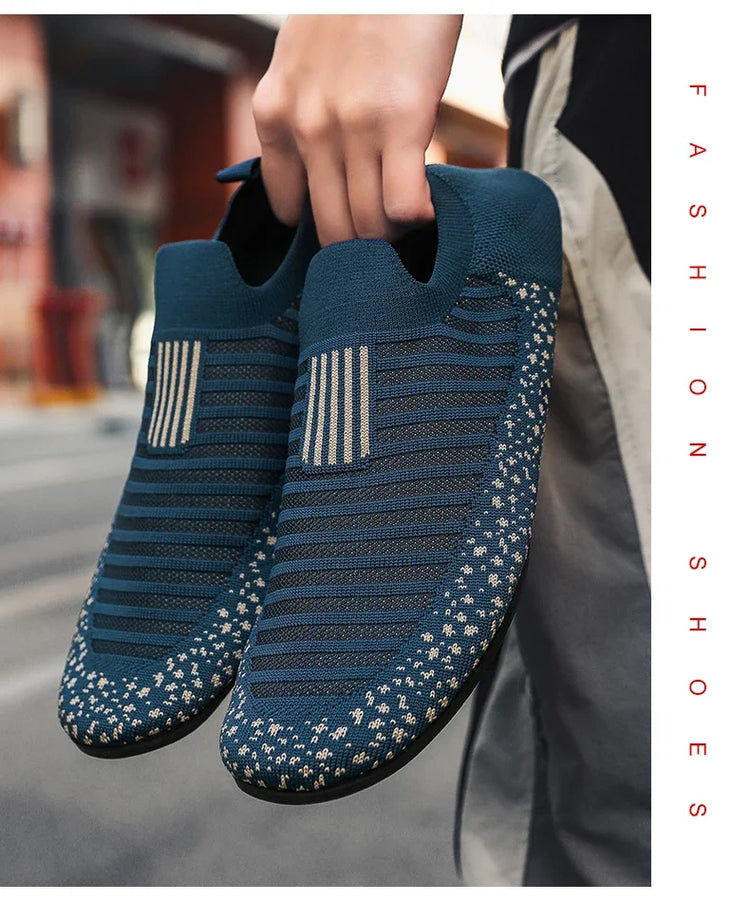 YRZL Mocassini in rete Mocassini da guida da uomo Appartamenti di alta qualità Scarpe da passeggio maschili Mocassini casual in mesh traspirante Scarpe estive da uomo