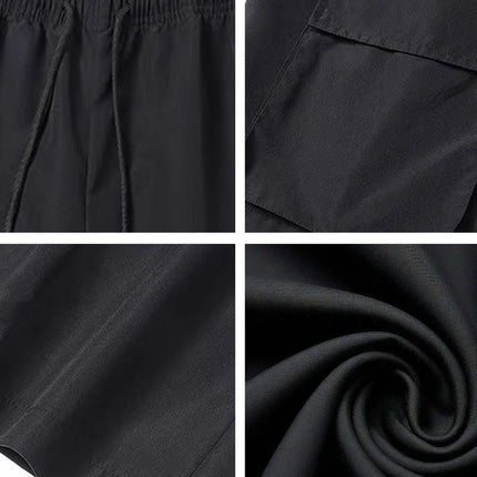 Men's New Multi-Pocket Cargo Pants, Zipper Design Straight Leg Trousers, Stylish Fit and Comfortable Fabric