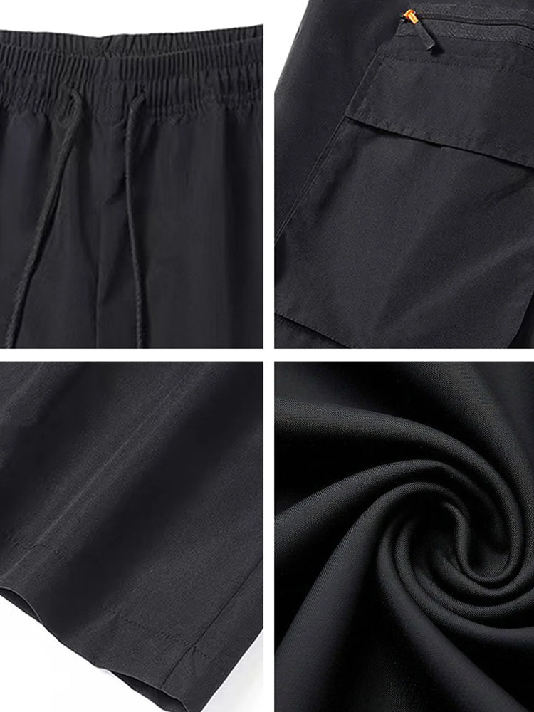 Men's New Multi-Pocket Cargo Pants, Zipper Design Straight Leg Trousers, Stylish Fit and Comfortable Fabric