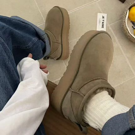 New Thick-Soled, Thick-Soled Women's Warm, Anti-Slip And Comfortable Snow Boots For Winter 2026