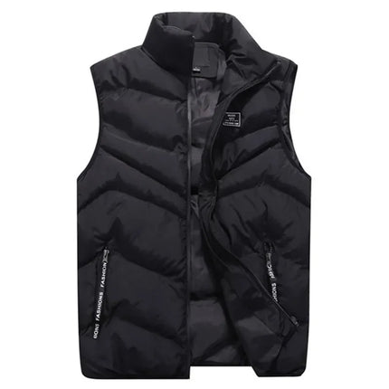 brand Plus size vest Mens Jacket Sleeveless Vests  Jackets men Casual Coats Mens Vest Man Cotton Thicken Waistcoat 8XL