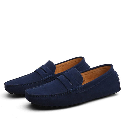 Scarpe casual da uomo Scarpe da uomo di moda Mocassini da uomo in vera pelle scamosciata fatti a mano Mocassini Slip On Scarpe basse da uomo Scarpe da guida maschili