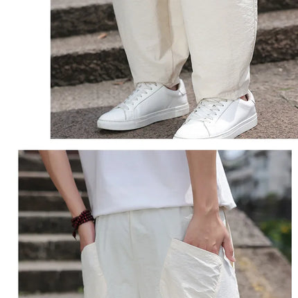 Pantaloni Larghi Estivi da Uomo, Stile Retrò Oversize, Pantaloni Harem Tinta Unita, Pantaloni Casual Harajuku, Pantaloni da Jogging per Donna, Abbigliamento Streetwear