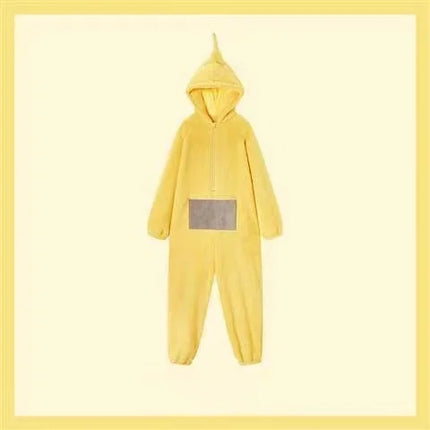 Adults Kids Onesies Soft Long Sleeves Pajamas Dipsy Tinky Winky Po Lala Costumes Home Clothes Women Unisex Homewear