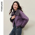 Purple Faux Leather
