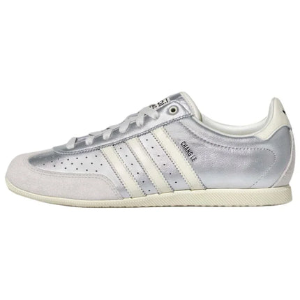 Adidas Originals JAPAN Sneakers stile trainer, retrò, a profilo basso, traspiranti, casual, per uomo e donna, argento, KJ3962
