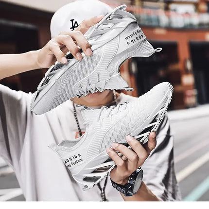 Scarpe da uomo Moda Mesh Traspirante Scarpe da ginnastica di alta qualità Piattaforma Suola morbida Tendenza casual Scarpe da corsa versatili Tenis Masculino