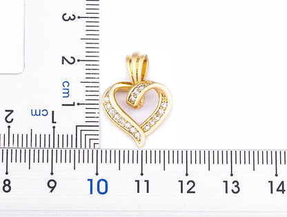 Nidin Collana con ciondolo a forma di cuore romantico per donna Girocollo con catene lunghe Collo placcato oro Collare per amanti Regalo Gioielli per feste Boho