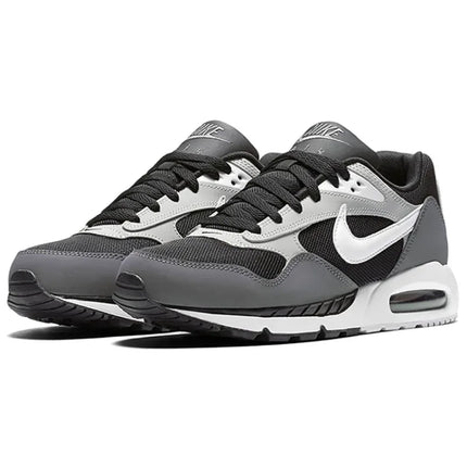 Nike Air Max Correlate Scarpe da corsa su strada comode con cuscino d'aria alla moda retrò da uomo, scarpe da jogging, nere, bianche, grigie 511416-011