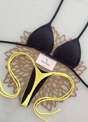 Micro Bikini 2026 Push Up Donna Costumi da Bagno Sexy Brasiliani Set Bikini Perizoma Stampa Biquini Abbigliamento Mare Estivo