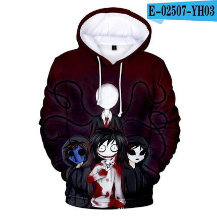 Luxury Novelty Cute Creepypasta Ticcitoby 3D print Hoodies Sweatshirts Men/Women Sweatshirt Casual Long Sleeve Pullovers