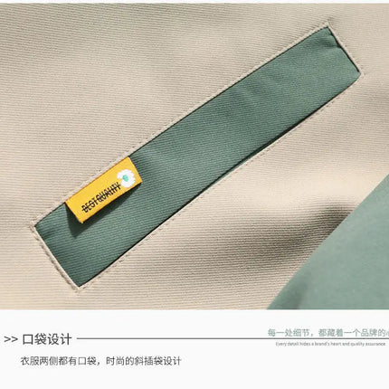 2024 Spring and Autumn jackets Fashion Trend Hooded Coat Men's Casual letter pattern Comfortable Waterproof Jacket M-4XL