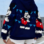 navy blue / M